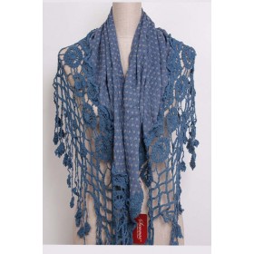 Fashion Lace Scarf 06 (6 Colours) - 10 per pack - $1.00 ea